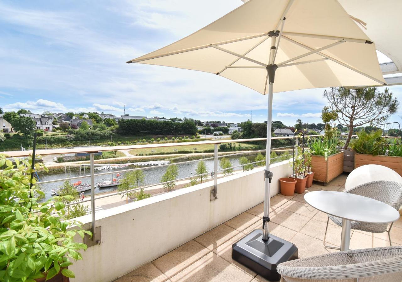 Un Appartement Penthouse D'Exception Sur Le Port De Vannes Exterior foto